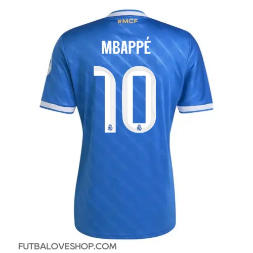 Dres Real Madrid Kylian Mbappe #10 Tretina 2025-26 Krátky Rukáv
